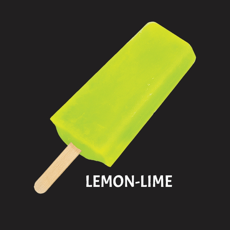 lemon lime popsicle - ice cream novelties minneapolis, mn